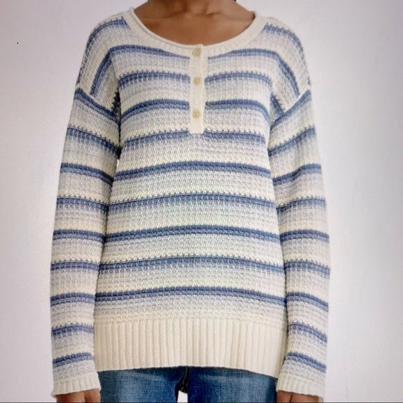 CHAPS Women’s Plus Size Long Sleeves Henley Sweater Size XXL - Picture 2 of 11